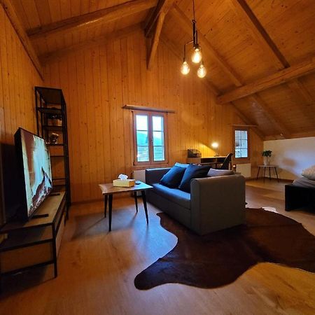 Forest View Apartment In Leissigen By Interlaken With No Kitchen Luaran gambar