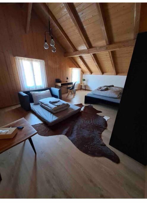 Forest View Apartment In Leissigen By Interlaken With No Kitchen Luaran gambar