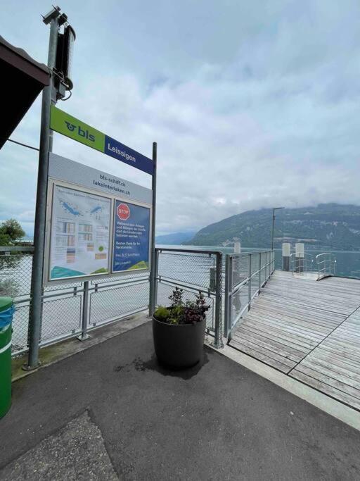 Forest View Apartment In Leissigen By Interlaken With No Kitchen Luaran gambar