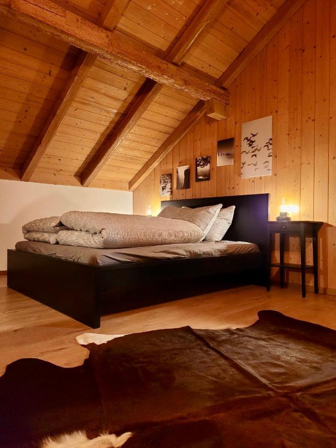 Forest View Apartment In Leissigen By Interlaken With No Kitchen Luaran gambar