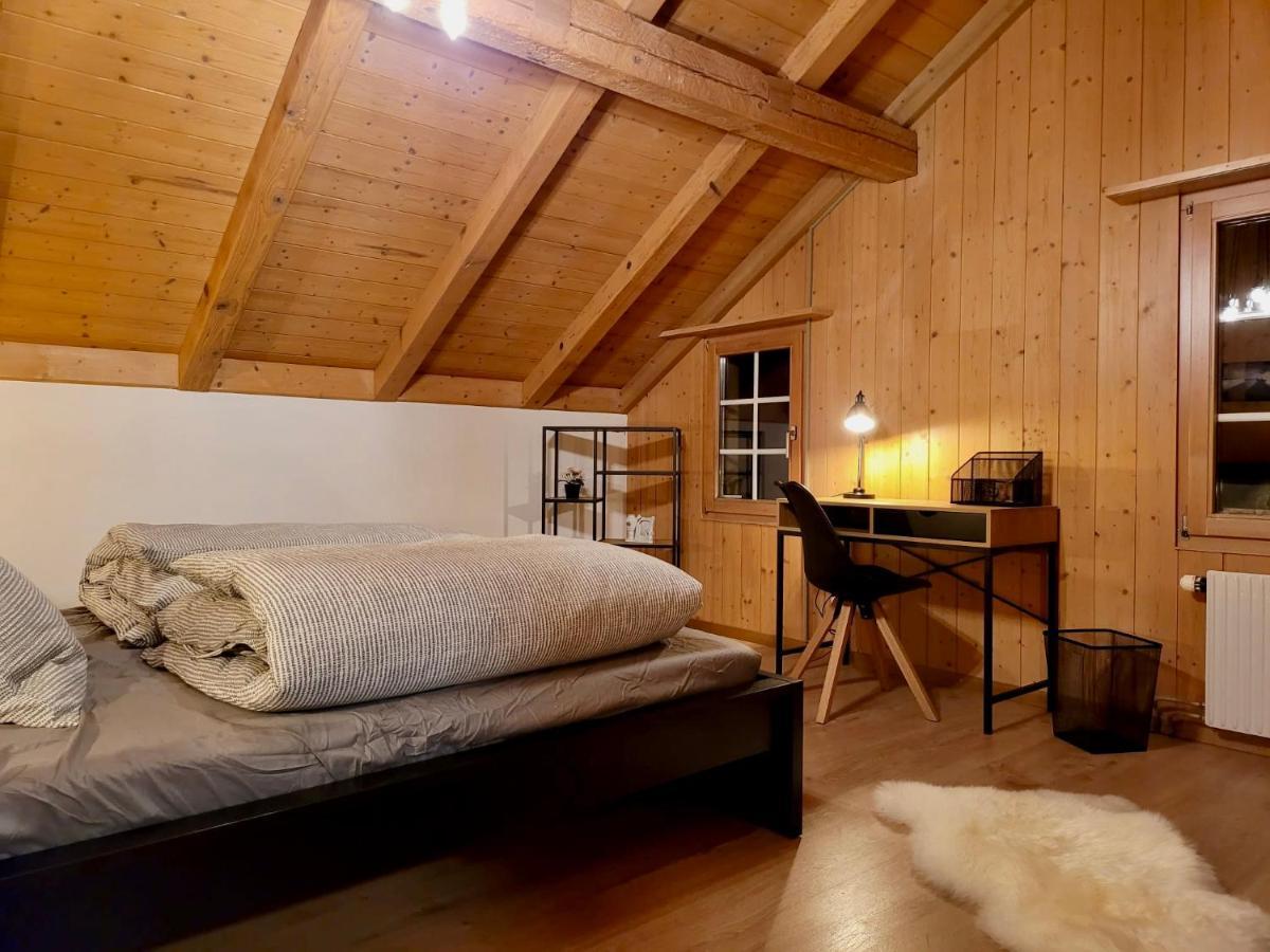 Forest View Apartment In Leissigen By Interlaken With No Kitchen Luaran gambar
