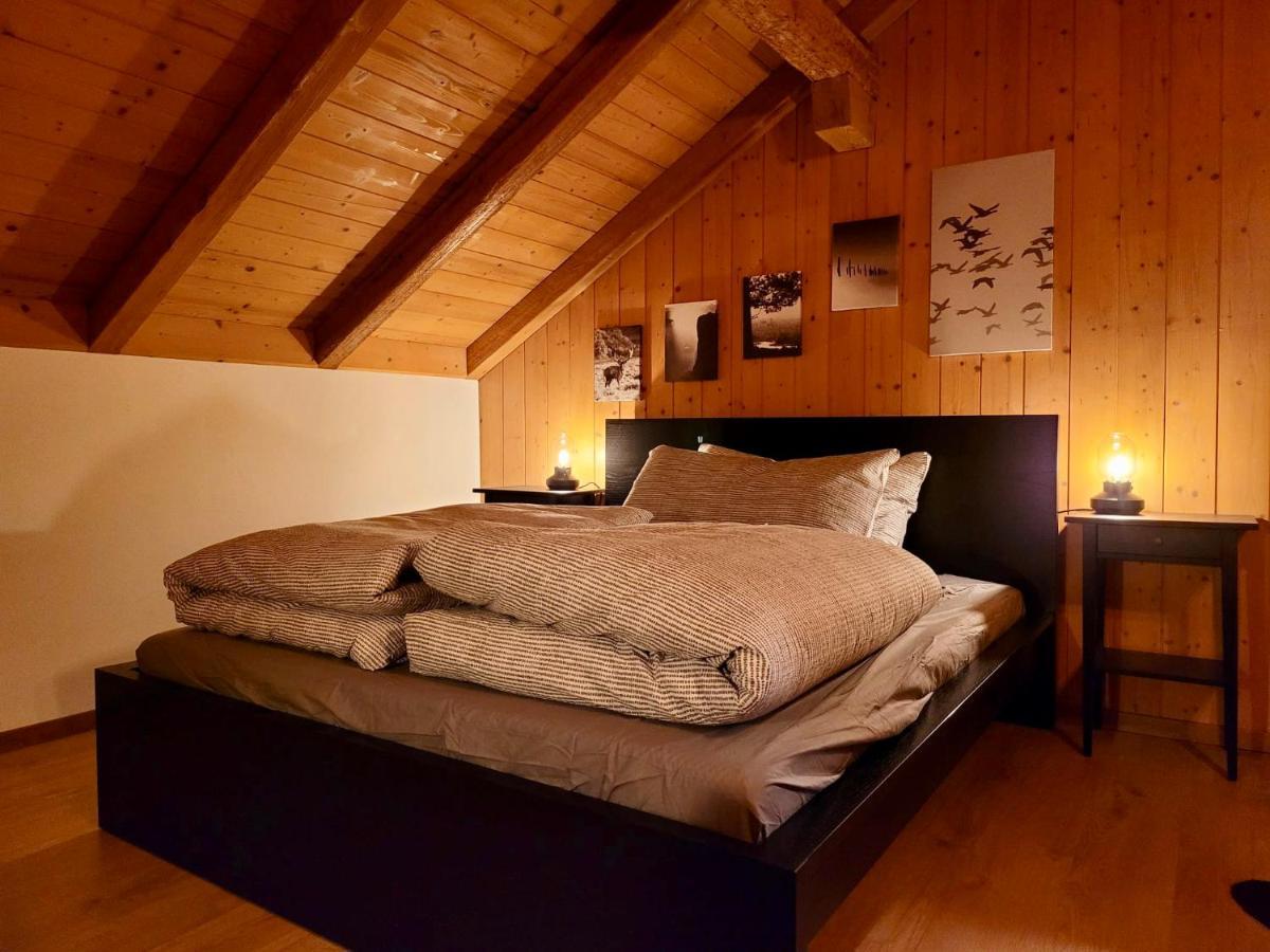 Forest View Apartment In Leissigen By Interlaken With No Kitchen Luaran gambar